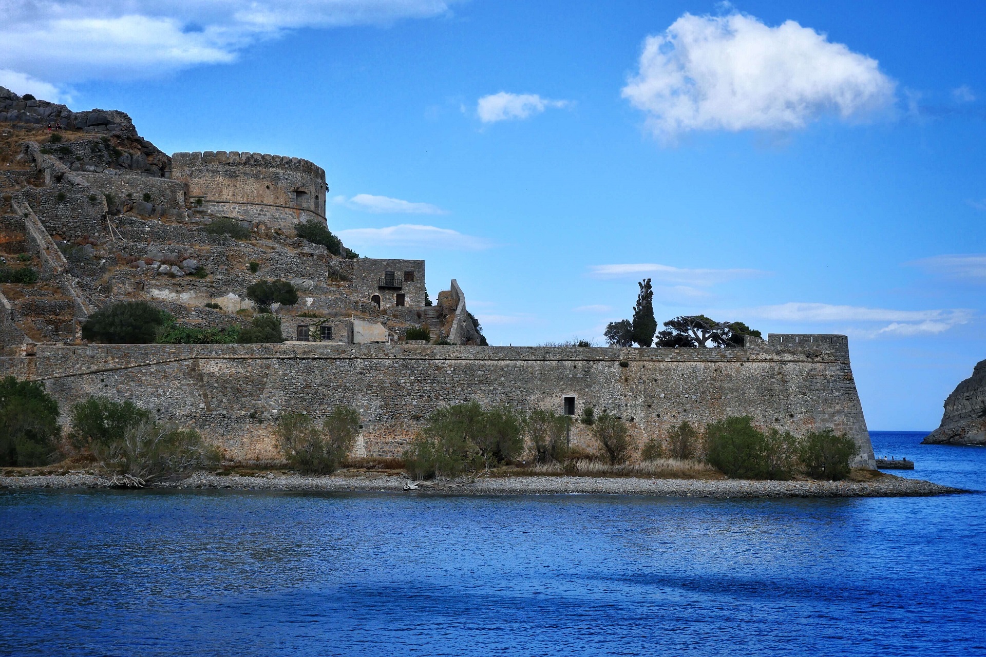 Spinalonga Fortress Lassithi Crete