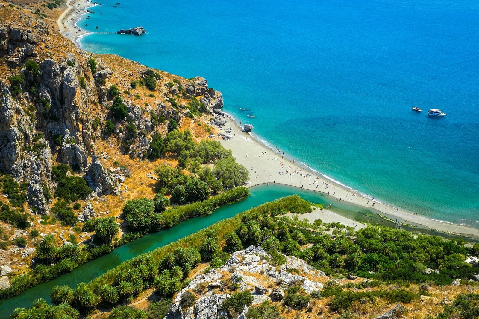 Preveli Beach Rethymno Crete