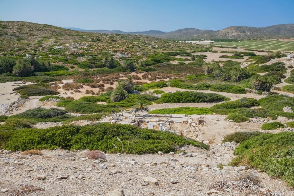 Itanos Archaerological Site Lasithi Crete Greece - allincrete.com