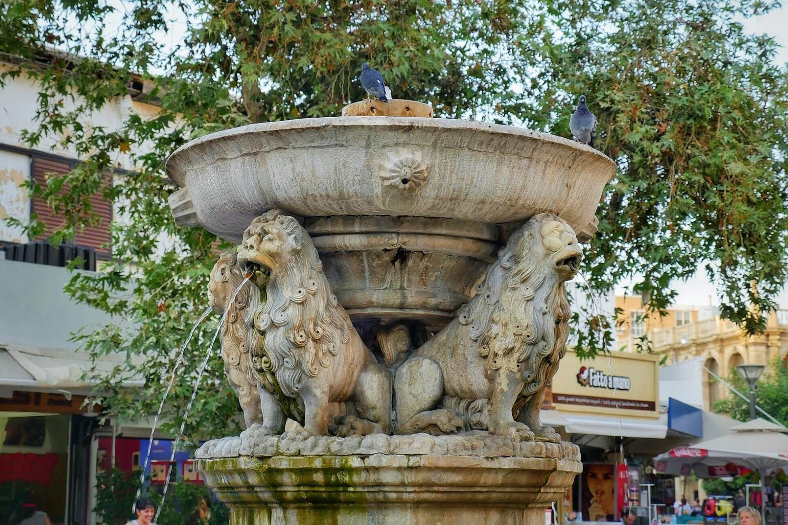 Lion Fountain Heraklion Crete