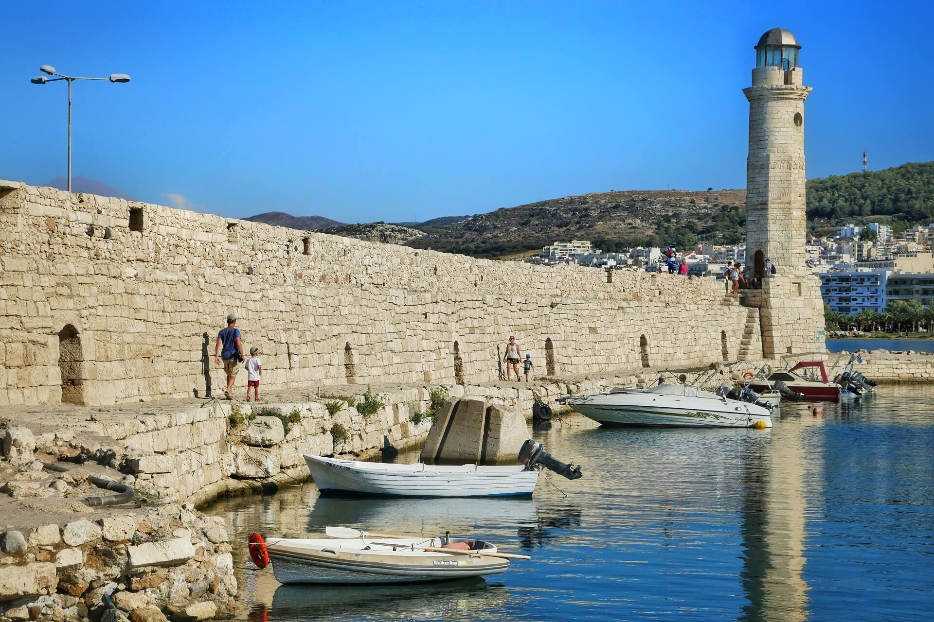 Rethymno Old Venetian Harbour Crete
