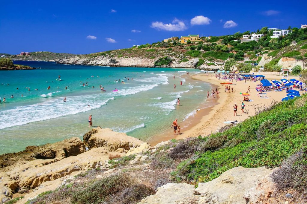 Kalathas Beach Chania Crete - allincrete.com
