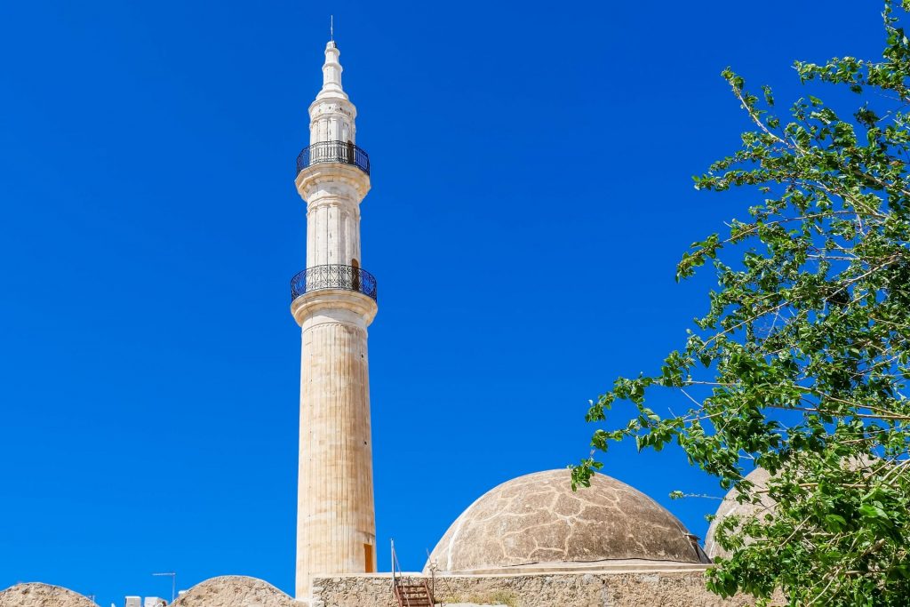 Neratze Mosque and Minaret Rethymno Crete Greece - allincrete.com