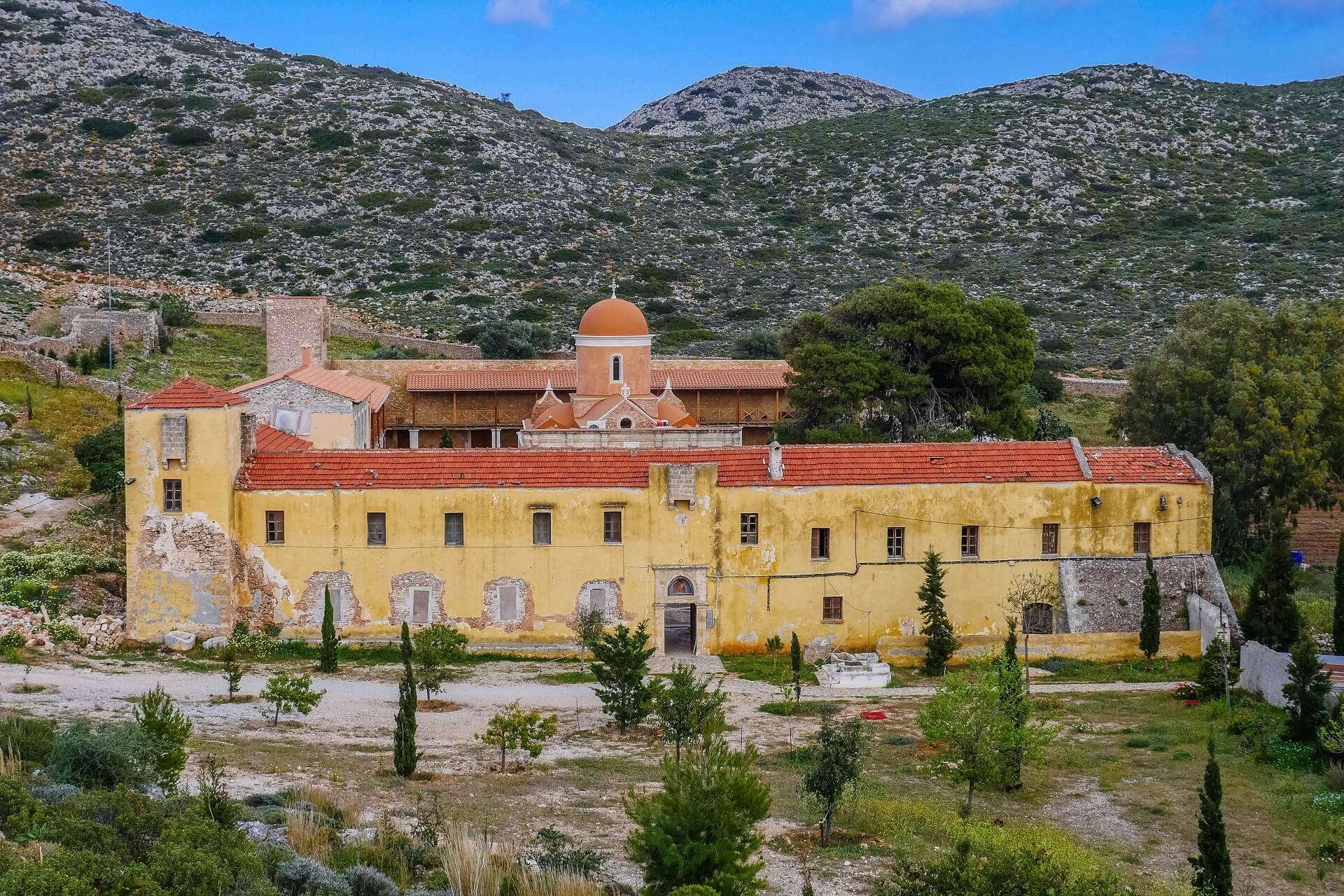 Gouverneto Monastery Chania Crete - allincrete.com