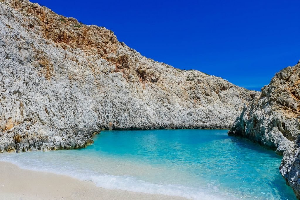 Seitan Limani Beach Chania Crete - allincrete.com