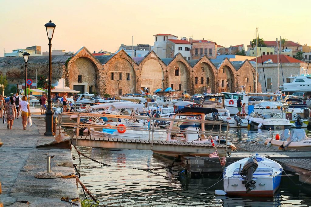 Chania Old Venetian Port Crete - allincrete.com