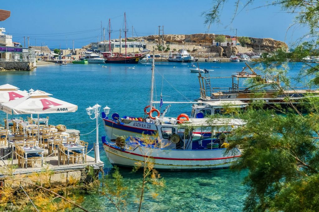 Hersonissos Harbour (Limenas Hersonissou) Heraklion Crete - allincrete.com