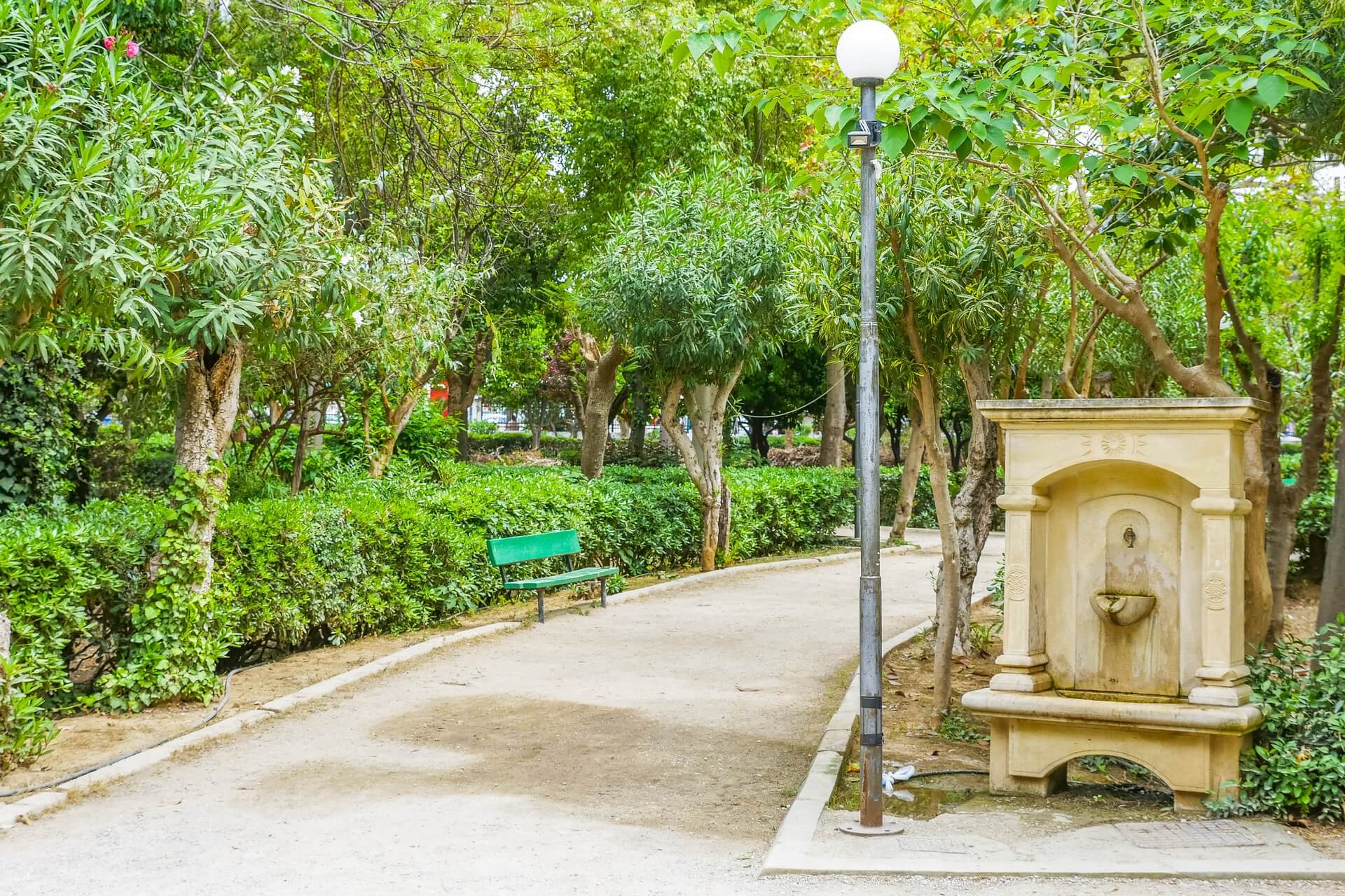 Municipal Garden Rethymno Crete - allincrete.com