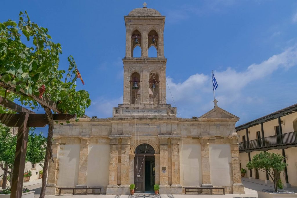 Gonia Odigitria Monastery (Panagia Odigitria) Chania Crete - allincrete.com