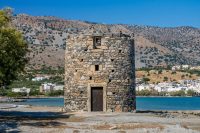 Olous Ancient City and Windmills in Agios Nikolaos Lasithi Crete - Copyright Allincrete.com