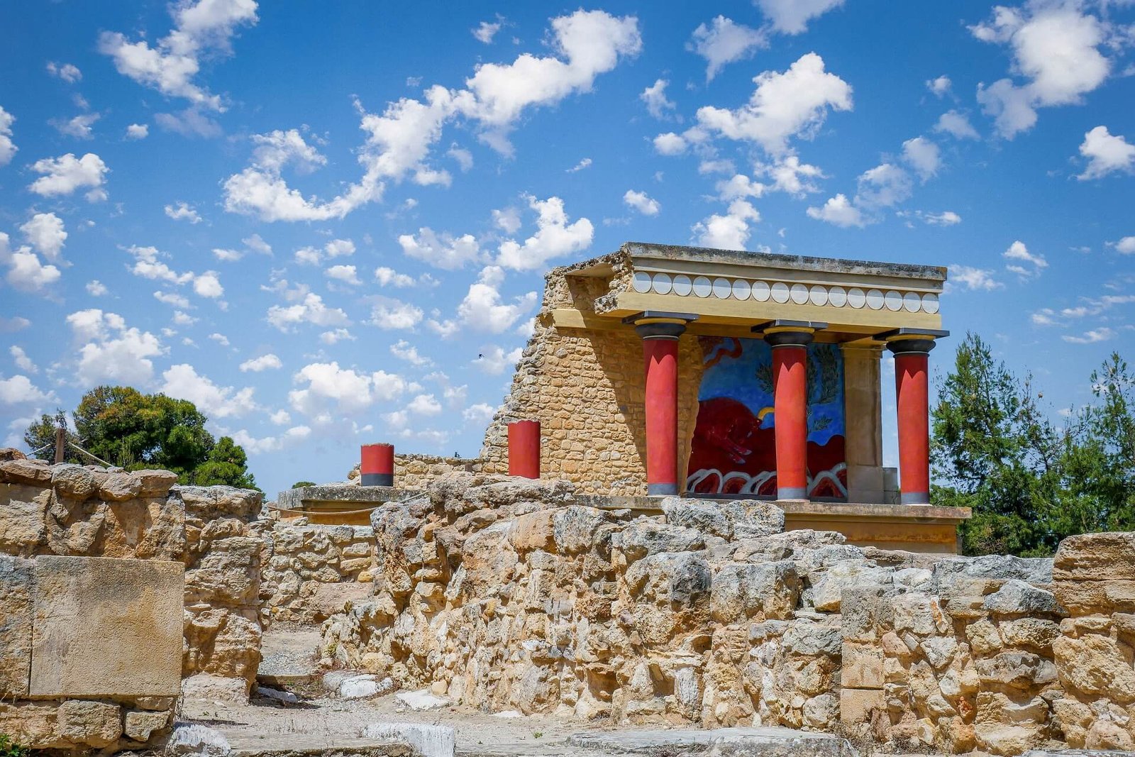 Knossos Palace Archaeological Site Heraklion Crete - allincrete.com