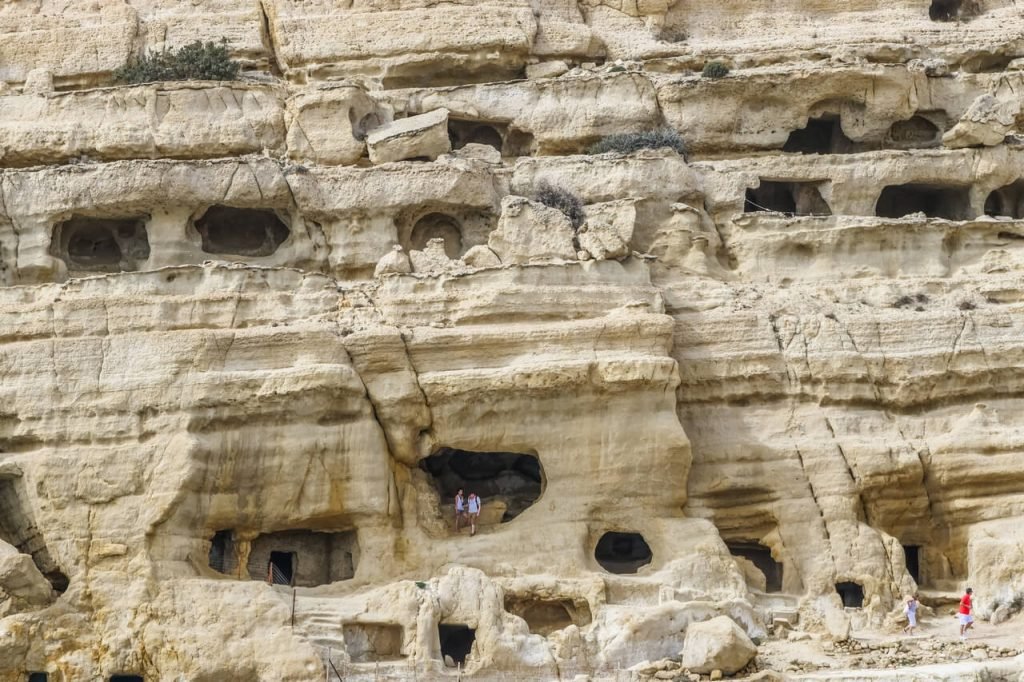 Matala Caves Heraklion Crete - Copyright Allincrete.com